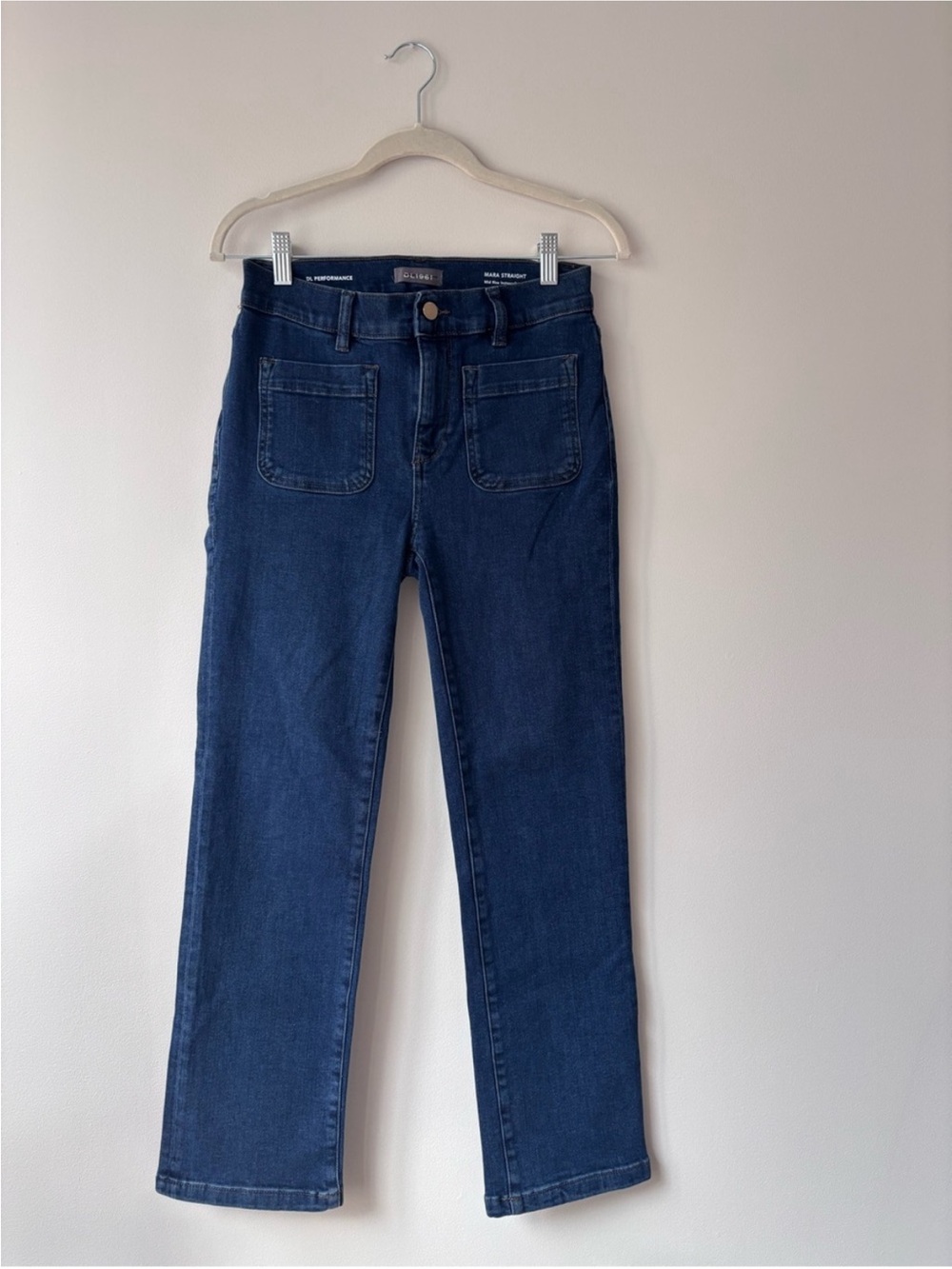 DL1961 Dark Blue Straight-Leg Jeans ✨used once - Picture 9 of 9